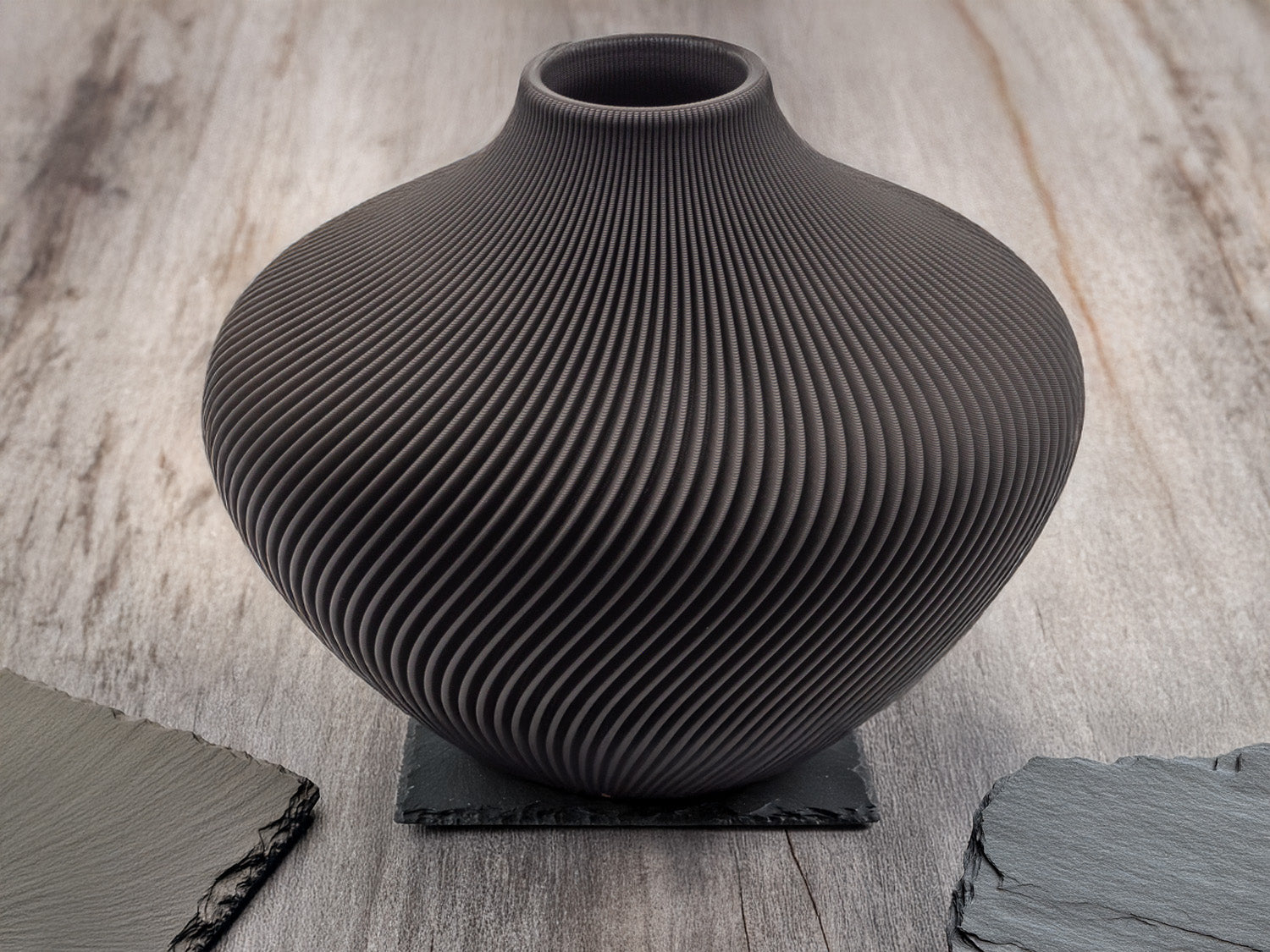 Design Vase | Neapel | Schiefer