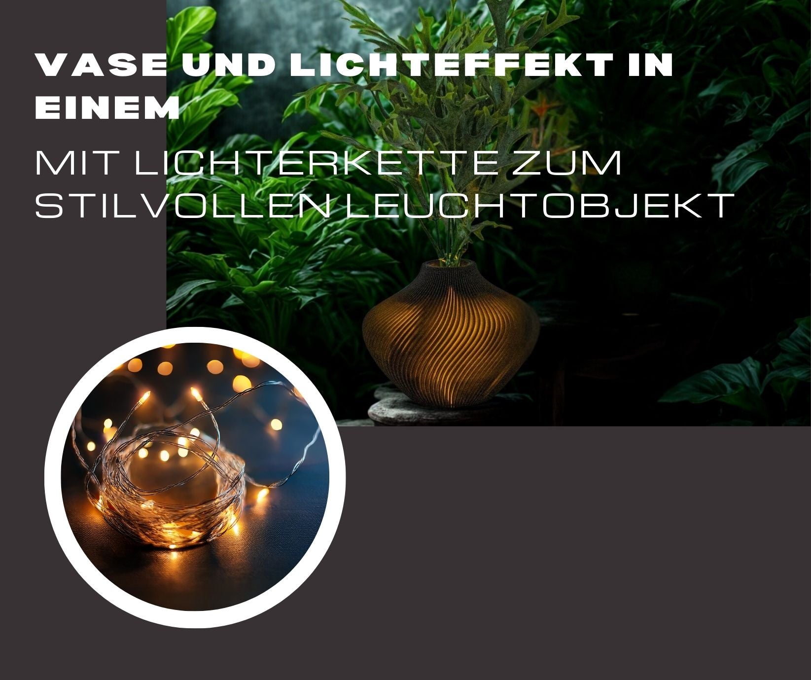 Design Vase | Neapel | Schiefer