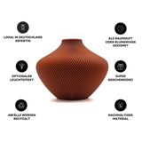 Design Vase | Neapel | Ziegel